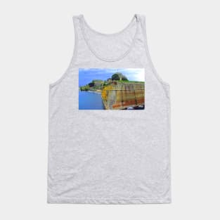 Corfu Town Harbour Tank Top